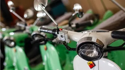 Motocicletas de Velca. ARCHIVO