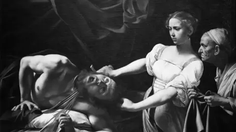 Judit curta a cabeza de Holofernes. EP