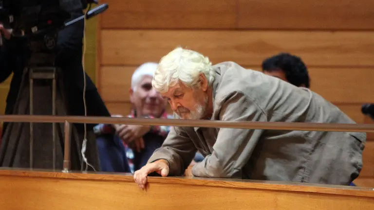 Xosé Manuel Beiras, en el Parlamento.PEPE FERRÍN