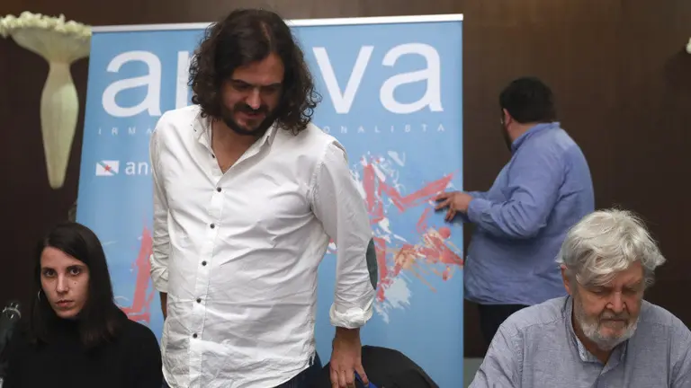 Antón Sánchez (en el centro). AEP