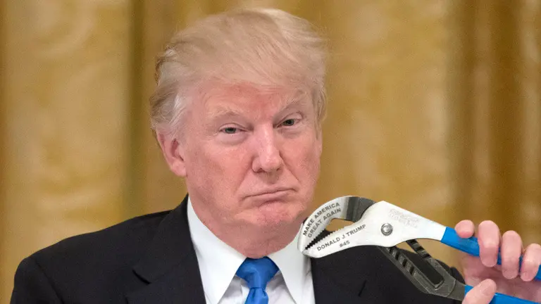 El presidente de Estados Unidos, Donald Trump. MICHAEL REYNOLDS (EFE)