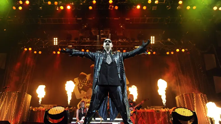 Judas Priest, en una de sus actuaciones