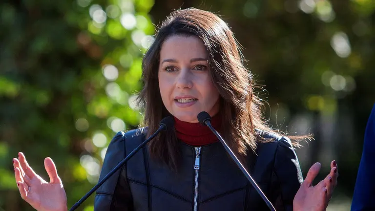 La líder de Ciudadanos en Cataluña, Inés Arrimadas. ROMÁN RÍOS (EFE)