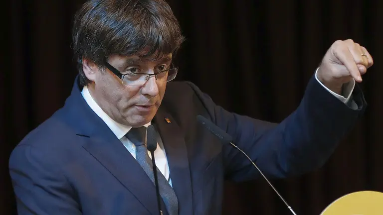 Carles Puigdemont. ANDREU DALMAU