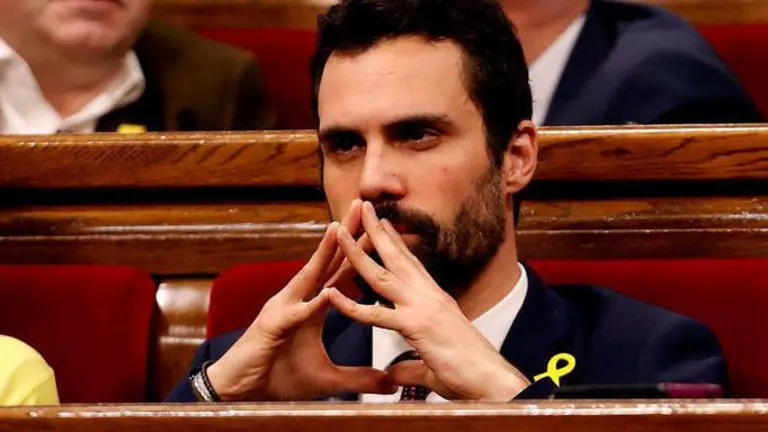 Roger Torrent. ALBERTO ESTÉVEZ