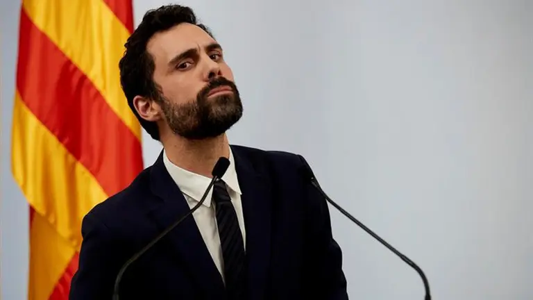 Roger Torrent. ALEJANDRO GARCÍA (EFE)