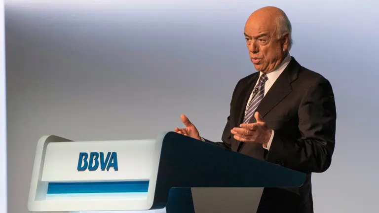 El expresidente del BBVA, Francisco González. EFE