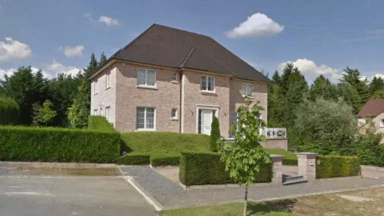 Imagen de la casa alquilada por Puigdemont