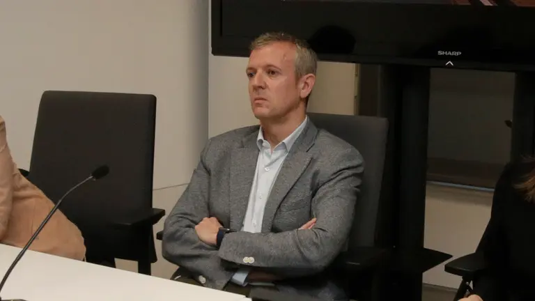 O vicepresidente da Xunta, Alfonso Rueda. GONZALO GARCÍA