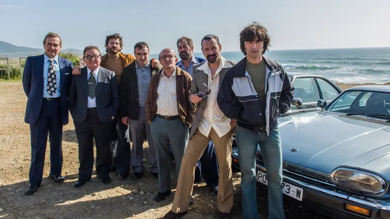 Parte da repartición de 'Fariña'.EP