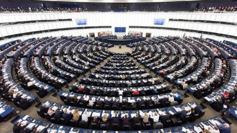 Hemiciclo del Parlamento Europeo. AEP