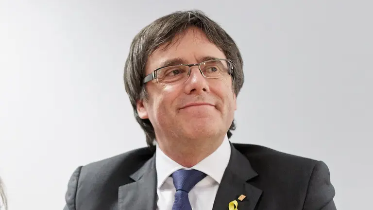 El expresidente de la Generalitat de Cataluña Carles Puigdemont. HAYOUNG JEON (EFE)