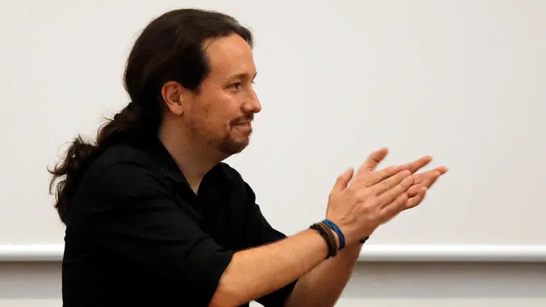 El secretario general de Podemos, Pablo Iglesias. JUAN CARLOS CÁRDENAS (EFE)