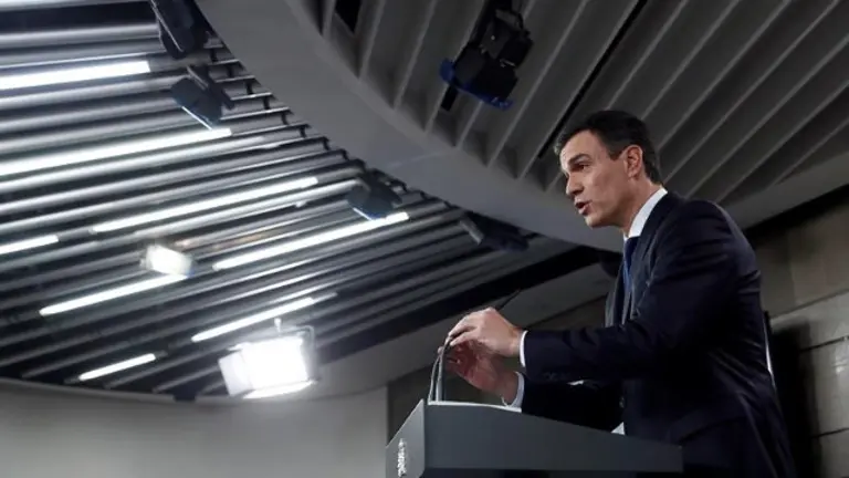 Pedro Sánchez anuncia la composición de su nuevo Ejecutivo. MARISCAL