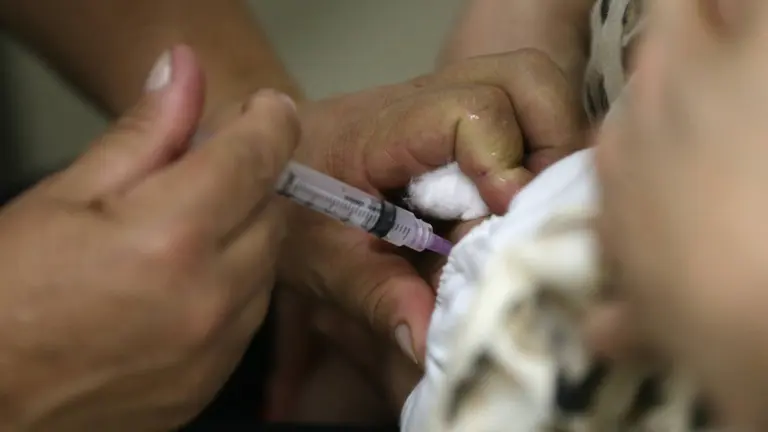 Vacuna contra el sarampión. EFE