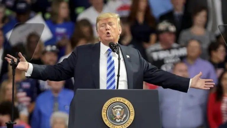 Donald Trump. MARK LYONS