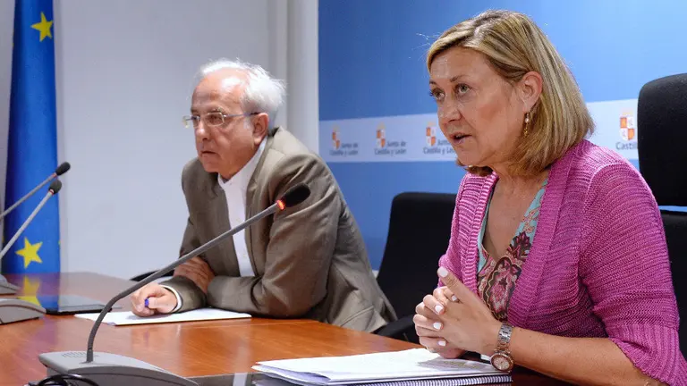 La consejera de Economía y Hacienda, Pilar del Olmo. NACHO GALLEGO (EFE)