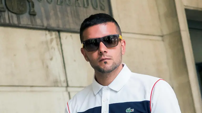 O membro da Manada Ángel Boza. EFE