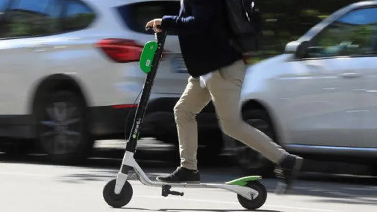 Un patinete eléctrico. FERNANDO ALVARADO