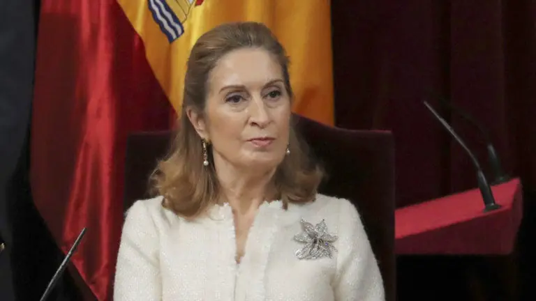 Ana Pastor, durante los actos del Día de la Constitución ZIPI