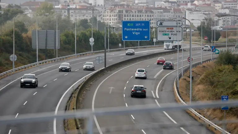 LA AP-9 a su paso por Pontevedra.GONZALO GARC&Iacute;A