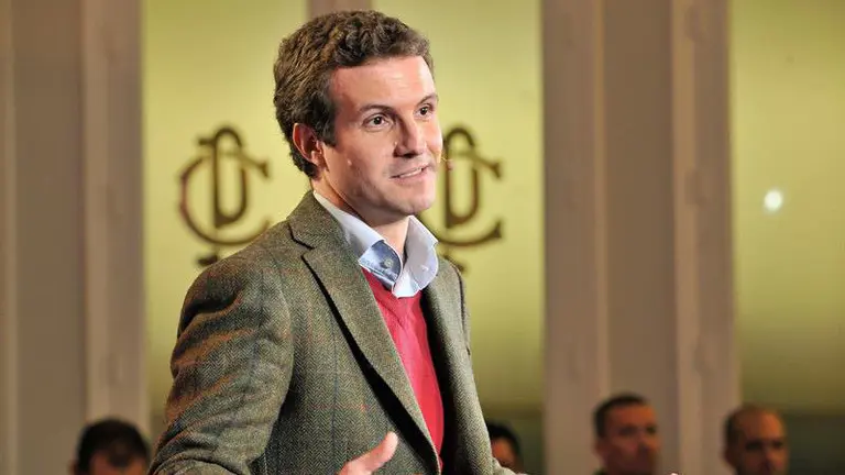 Pablo Casado en Albacete. EFE