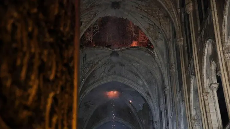 Catedral de Notre Dame de París. YOAN VALAT (EFE)