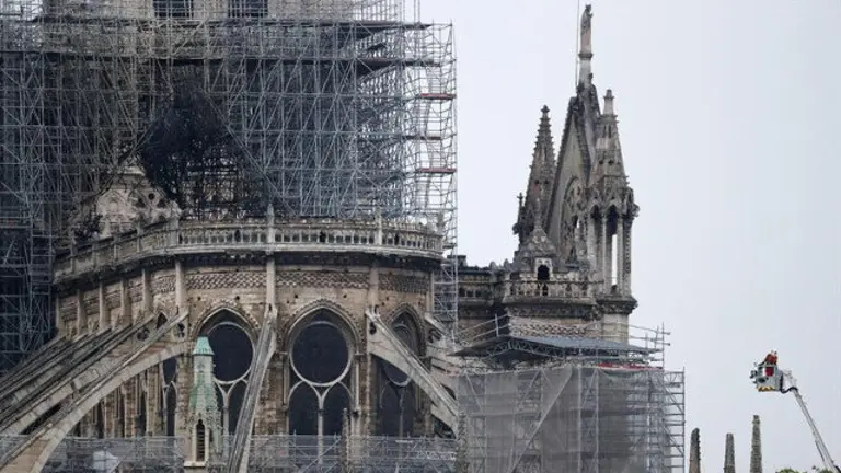 Catedral de Notre Dame de París. IAN LANGSDON (EFE)