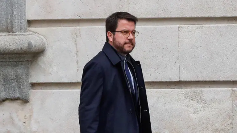 O vicepresident do Govern, Pere Aragonès. EFE