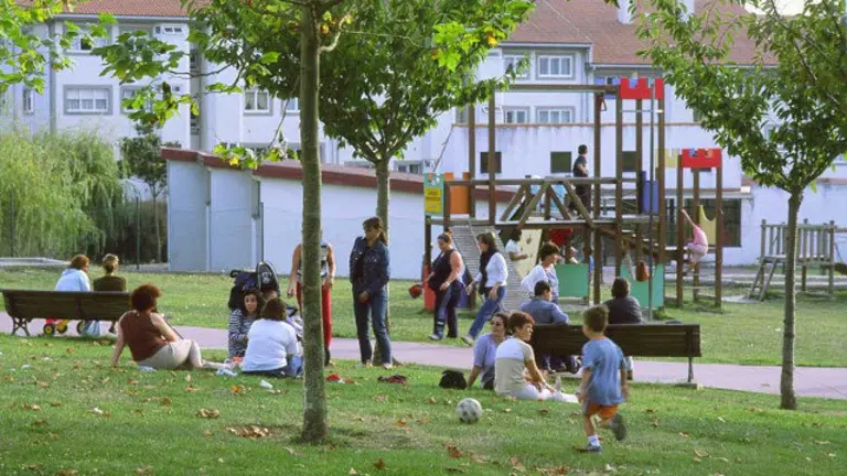 Un parque gallego. AEP