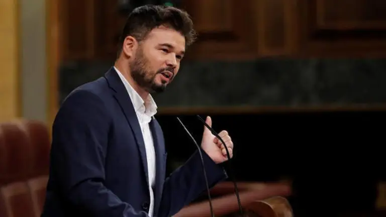 Gabriel Rufián. BALLESTEROS (EFE)