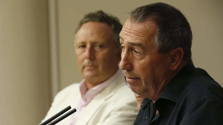 O portavoz no Congreso de Compromís, Joan Baldoví, en rolda de prensa. AEP