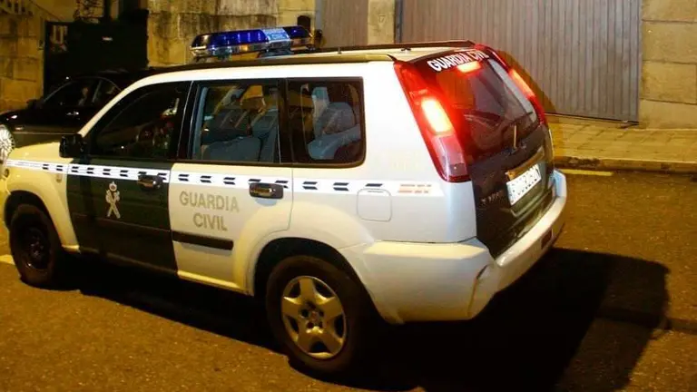 Un vehículo de la Guardia Civil. ADP