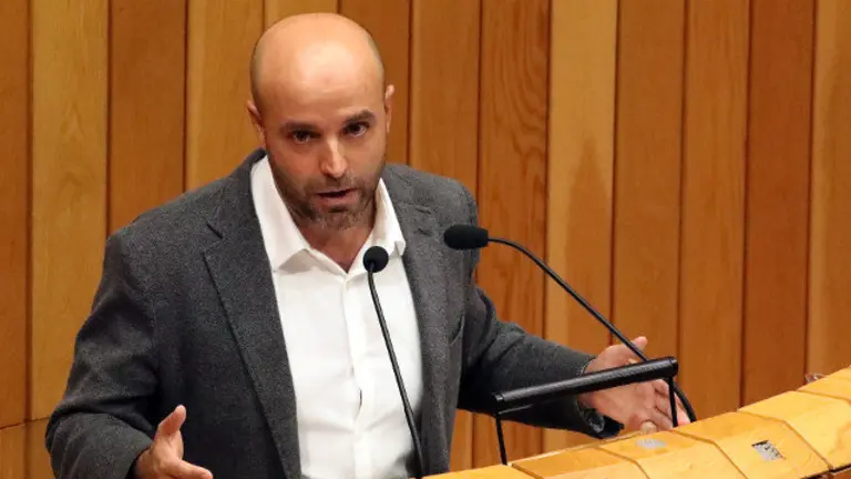 Intervención de Villares no Parlamento. PEPE FERRÍN (AGN)