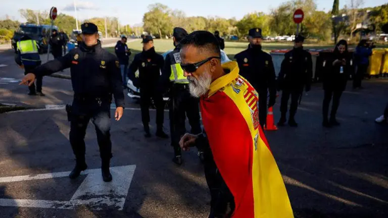 Uno de los participantes. EFE