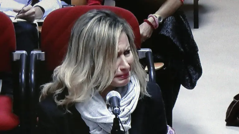 Diana López-Pinel, durante o xuízo. EFE
