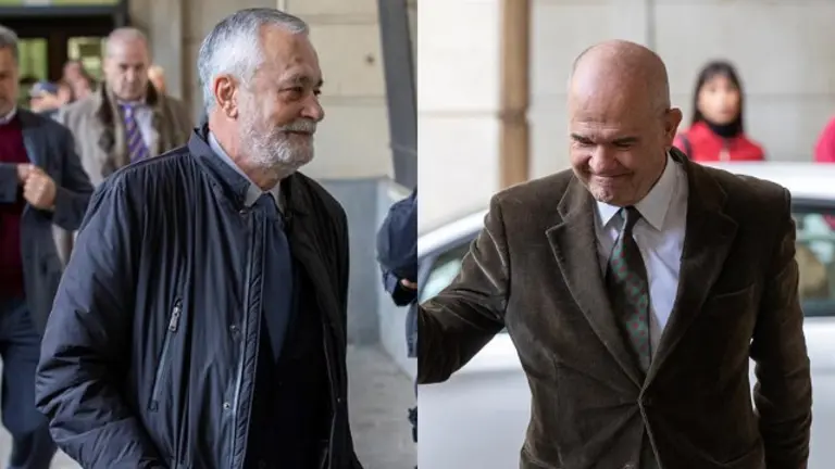 Griñán y Chaves. EFE