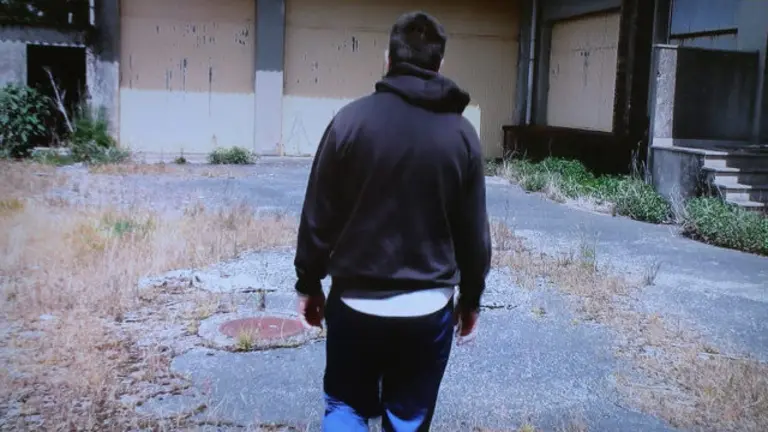 O Chicle, na nave de Asados. PEPE FERRÍN (AGN)