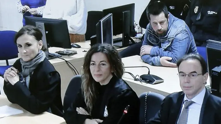 Abuín Gey, durante a lectura do veredicto do xurado. EFE