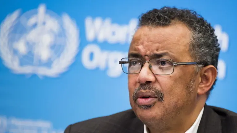 Tedros Adhanom Ghebreyesus. director general de la OMS. EFE