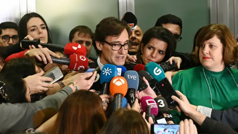 O ministro de Sanidade, Salvador Illa.FERNANDO VILLAR (Efe)