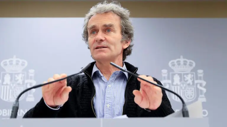 El director del Centro de Coordinación de Alertas y Emergencias Sanitarias, Fernando Simón. FERNANDO ALVARADO