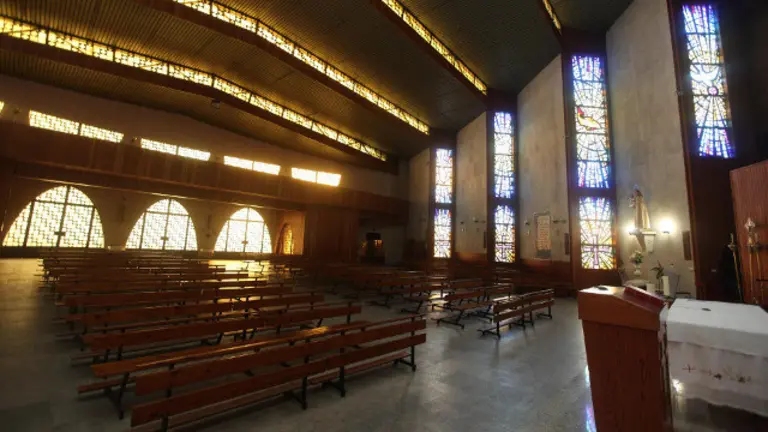 Interior de una iglesia. ARCHIVO
