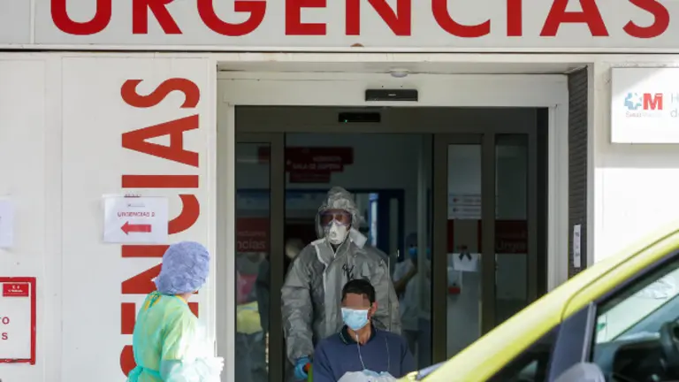 La entrada de Urgencias del Hospital Princesa de Madrid. RICARDO RUBIO