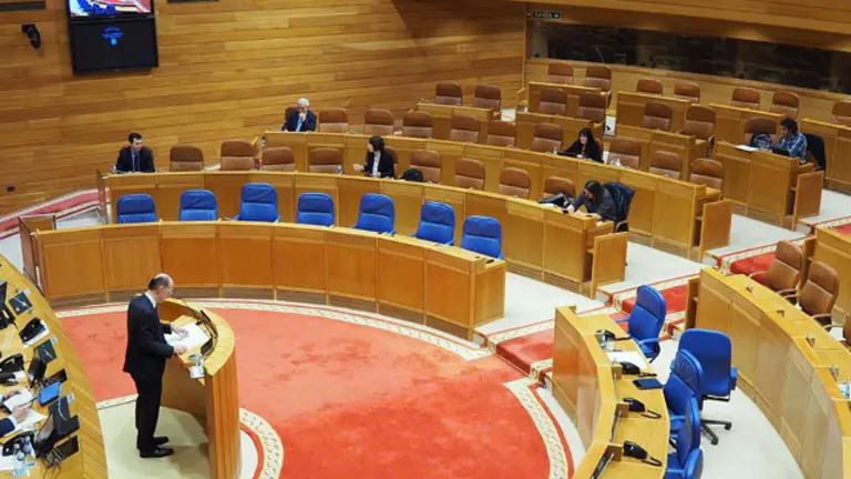 Pleno do Parlamento. PEPE FERRÍN/ARCHIVO