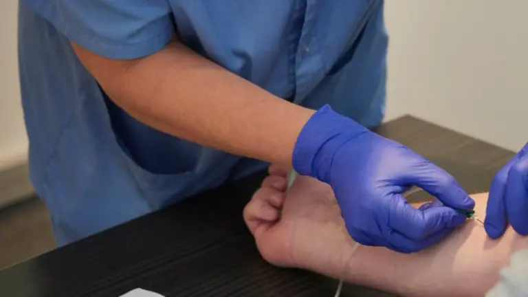 Prueba para detectar o coronavirus. ARQUIVO.