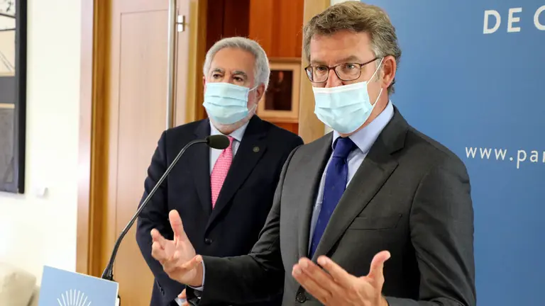 Alberto Núñez Feijóo. PEPE FERRÍN