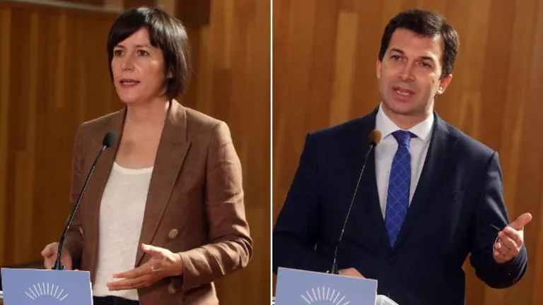 Pontón e Caballero. PEPE FERRÍN (AGN)