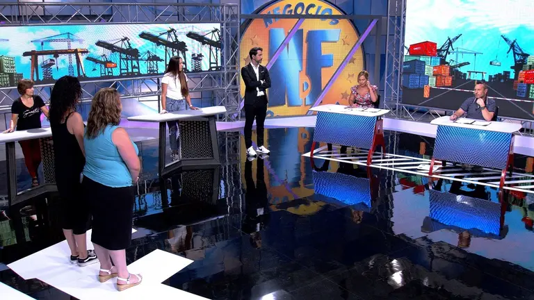 Unha imaxe do primeiro programa. ZENIT TV