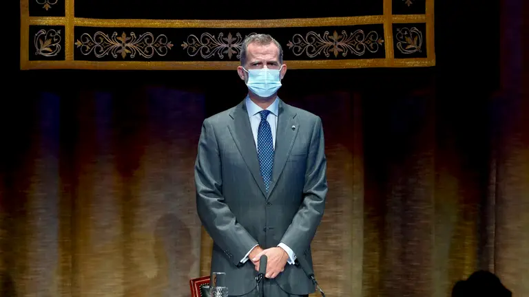 El rey Felipe VI, durante un acto oficial celebrado en Madrid esta semana. BALLESTEROS (EFE)